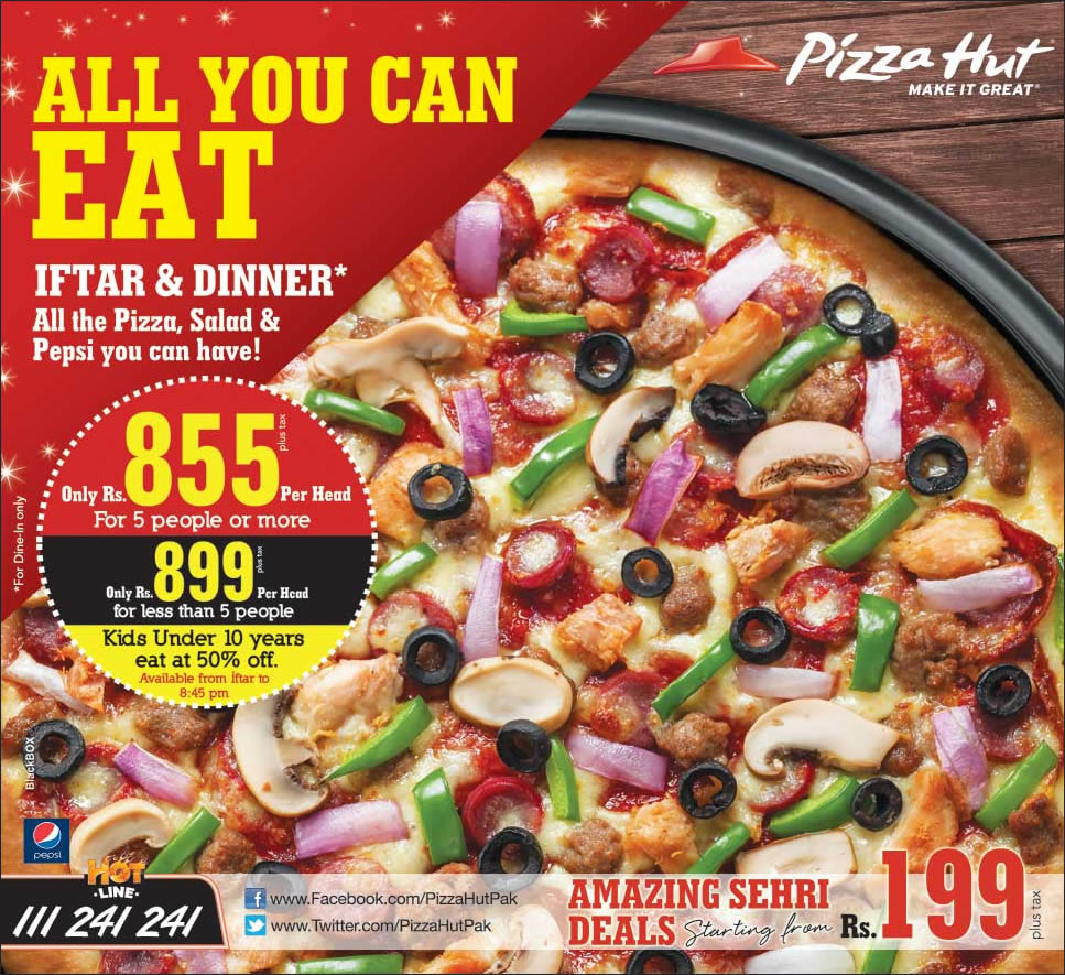 Pizza Hut Deals Online Code Black Friday